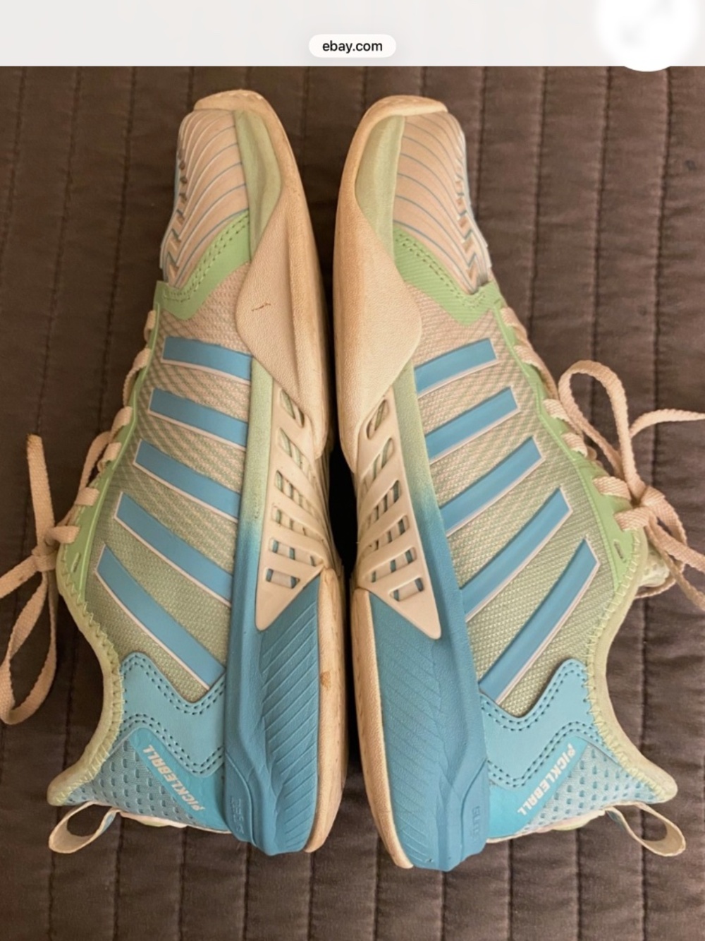 K-Swiss Women's Athletic Shoes in Light Blue and Light Green